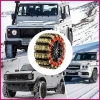 Dây Xích Lốp Rồng Móng Vuốt Dày, Chống Trơn Trượt cho Xe Tải SUV – Giá ưu đãi 209.000₫ 3
