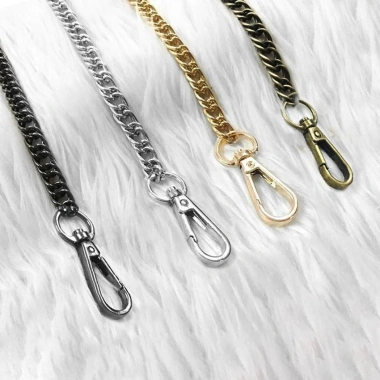 Dây xích mài 10mm cho túi xách, càng cua 2 đầu, dày chắc, giá 50.000đ 5