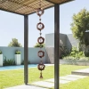 Dây Xích Mưa Kim Loại Thay Thế Downspouts, Hút Mưa Nhanh, Dễ Lắp Đặt cho Sân Vườn, Gazebo, Mái Hiên - Giá 354.200 VND 2