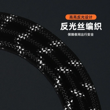 Dây xích Nylon Bold 1,5m cho chó phản quang ban đêm, khóa kim loại chắc chắn, giảm giá