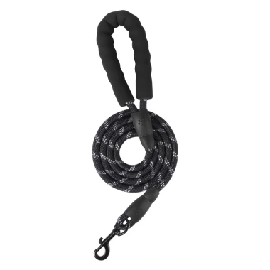 Dây xích Nylon Bold 1,5m cho chó phản quang ban đêm, khóa kim loại chắc chắn, giảm giá