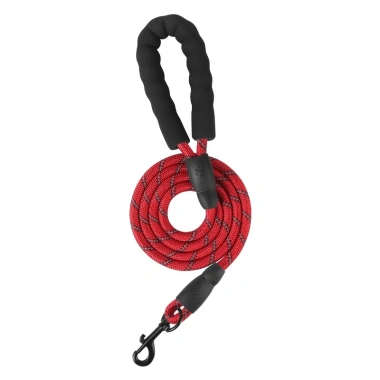 Dây xích Nylon Bold 1,5m cho chó phản quang ban đêm, khóa kim loại chắc chắn, giảm giá