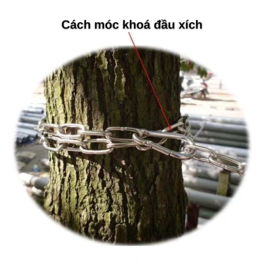 Dây xích phơi quần áo inox 304 - Chống trượt, bền ngoài trời, giá xưởng 39.000 VND 9