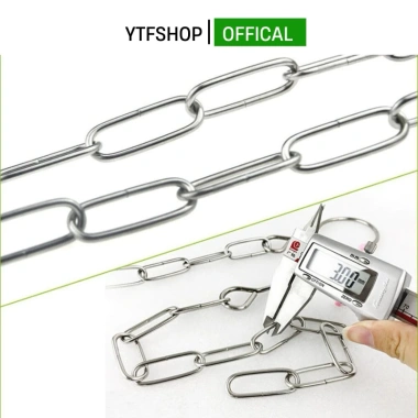 Dây xích phơi quần áo inox 304 chống trượt - Giá xưởng 34.000₫, giá gốc 41.820₫, bền ngoài trời 8
