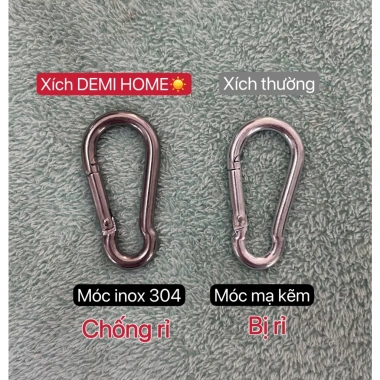 Dây xích phơi quần áo inox 304 – Chống trượt, sắt bền, dùng ngoài trời, giá 39.000 3