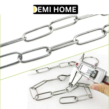 Dây xích phơi quần áo inox 304 – Chống trượt, sắt bền, dùng ngoài trời, giá 39.000 9