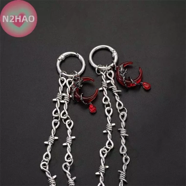 Dây Xích Retro Gothic Punk N2HAO 1 - Giày Đôi Gai Tháo Rời, Khóa Cơ Chế DIY, Phụ Kiện Thời Trang 5 Dây Xích Retro Gothic Punk N2HAO 1 - Giày Đôi Gai Tháo Rời, Khóa Cơ Chế DIY, Phụ Kiện Thời Trang 5