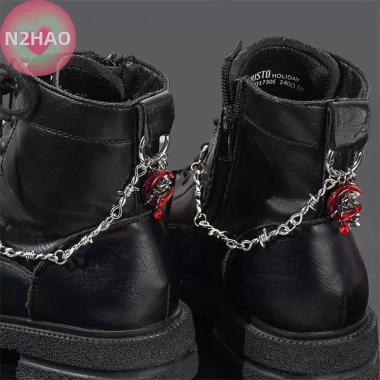 Dây Xích Retro Gothic Punk N2HAO 1 - Giày Đôi Gai Tháo Rời, Khóa Cơ Chế DIY, Phụ Kiện Thời Trang 6 Dây Xích Retro Gothic Punk N2HAO 1 - Giày Đôi Gai Tháo Rời, Khóa Cơ Chế DIY, Phụ Kiện Thời Trang 6