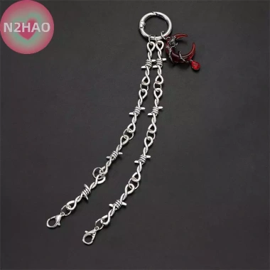 Dây Xích Retro Gothic Punk N2HAO 1 - Giày Đôi Gai Tháo Rời, Khóa Cơ Chế DIY, Phụ Kiện Thời Trang 8 Dây Xích Retro Gothic Punk N2HAO 1 - Giày Đôi Gai Tháo Rời, Khóa Cơ Chế DIY, Phụ Kiện Thời Trang 8