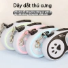 Dây xích thú cưng nylon tự động thu vào, roulette, dài 1m, phù hợp chó mèo nhỏ - Giá ưu đãi 174k