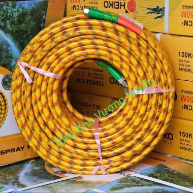 Dây Xịt Rửa Xe 5 Lớp Áp Lực Cao Cá Sấu 13mm 10‑50m, Tặng Béc Xịt Đồng, Giá ưu đãi 95.000đ 4