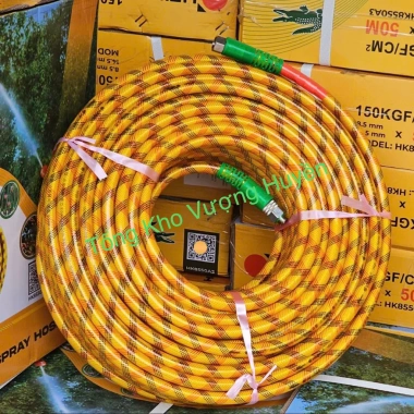 Dây Xịt Rửa Xe 5 Lớp Áp Lực Cao Cá Sấu 13mm 10‑50m, Tặng Béc Xịt Đồng, Giá ưu đãi 95.000đ 5