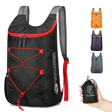 Daypack 15L Nhẹ Gập Gọn Đường Dài Du Lịch Cắm Trại Chống Nước Dễ Mang Theo