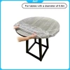 DCP 10 miếng vải bảo vệ chống thấm dầu cho bàn ăn tròn Giá chỉ 26.200₫ 10