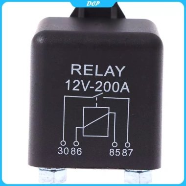 DCP 12V 200A - Tời hỗ trợ xe van, thuyền 4 pin, chia phí, công suất mạnh, giá 89.300₫
