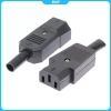 DCP AC 3pin ổ cắm cáp thẳng C13 C14 10A 250V - Nữ Nam, Giá chỉ 21.100₫