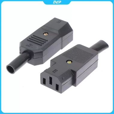 DCP AC 3pin ổ cắm cáp thẳng C13 C14 10A 250V - Nữ Nam, Giá chỉ 21.100₫ 2 DCP AC 3pin ổ cắm cáp thẳng C13 C14 10A 250V - Nữ Nam, Giá chỉ 21.100₫ 2