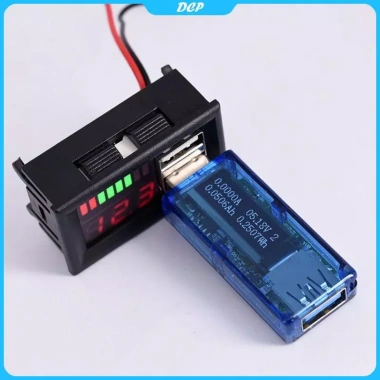 DCP Car12V Đo Điện Áp Pin và Đồng Hồ Hiển Thị - Vôn Kế Pin Chì Acid Lithium, Giá Ưu Đãi 53.800 VND 5