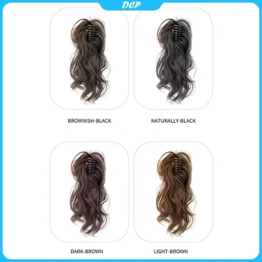 DCP Claw Clip Đuôi Ngựa Mở Rộng Tóc Ngắn Xoăn Tự Nhiên - Đuôi Giả Đen Cho Phụ Nữ Giá Ưu Đãi 39.400₫ 4 DCP Claw Clip Đuôi Ngựa Mở Rộng Tóc Ngắn Xoăn Tự Nhiên - Đuôi Giả Đen Cho Phụ Nữ Giá Ưu Đãi 39.400₫ 4