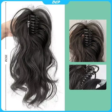 DCP Claw Clip Đuôi Ngựa Mở Rộng Tóc Ngắn Xoăn Tự Nhiên - Đuôi Giả Đen Cho Phụ Nữ Giá Ưu Đãi 39.400₫ 9 DCP Claw Clip Đuôi Ngựa Mở Rộng Tóc Ngắn Xoăn Tự Nhiên - Đuôi Giả Đen Cho Phụ Nữ Giá Ưu Đãi 39.400₫ 9