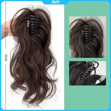 DCP Claw Clip Đuôi Ngựa Mở Rộng Tóc Ngắn Xoăn Tự Nhiên - Đuôi Giả Đen Cho Phụ Nữ Giá Ưu Đãi 39.400₫ 11 DCP Claw Clip Đuôi Ngựa Mở Rộng Tóc Ngắn Xoăn Tự Nhiên - Đuôi Giả Đen Cho Phụ Nữ Giá Ưu Đãi 39.400₫ 11