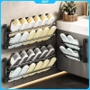 DCP Đa Chức Năng Treo Tường Thép Không Gỉ - Giá 64.000 VND, Giày & Khăn Rack 4