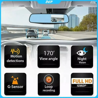 Dcp FHD ống kính kép Xe DVR 170° rộng góc, ghi hình trước & sau 24h giám sát đậu xe 5 Dcp FHD ống kính kép Xe DVR 170° rộng góc, ghi hình trước & sau 24h giám sát đậu xe 5