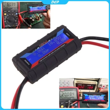 DCP ft08 RC 150A - Wattmet Độ Chính Xác Cao, Đèn LCD, Phân Tích Điện