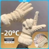 DCP Găng tay đệm dày mùa đông cho phụ nữ - Windproof ấm áp thể thao ngoài trời 3