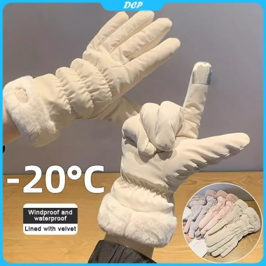 DCP Găng tay đệm dày mùa đông cho phụ nữ - Windproof ấm áp thể thao ngoài trời 3 DCP Găng tay đệm dày mùa đông cho phụ nữ - Windproof ấm áp thể thao ngoài trời 3