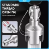 DCP Kit Cắt & Tích hợp Nội bộ, Ngoài Luồng Công Cụ Điện Drill – Bộ Đầu Dây PVC Threader 9