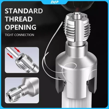 DCP Kit Cắt & Tích hợp Nội bộ, Ngoài Luồng Công Cụ Điện Drill – Bộ Đầu Dây PVC Threader 9 DCP Kit Cắt & Tích hợp Nội bộ, Ngoài Luồng Công Cụ Điện Drill – Bộ Đầu Dây PVC Threader 9