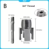 DCP Kit Cắt & Tích hợp Nội bộ, Ngoài Luồng Công Cụ Điện Drill – Bộ Đầu Dây PVC Threader 10