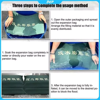 DCP Nước Thấm Bao Cát Lũ Rào Cản Túi Tái Sử Dụng Đập Lũ Bảo Vệ Nhà Xe Tầng Hầm Giá 28.900đ 3 DCP Nước Thấm Bao Cát Lũ Rào Cản Túi Tái Sử Dụng Đập Lũ Bảo Vệ Nhà Xe Tầng Hầm Giá 28.900đ 3