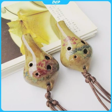 DCP Ocarina 6 lỗ nhỏ gốm - Sáo người mới bắt đầu, lưu niệm, làm mặt dây chuyền 2