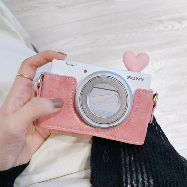 Đế Bảo Vệ Camera Sony ZV-1M2 ZV1F Đa Năng Màu Hồng - Phù Hợp ZVE10 Thế Hệ 2