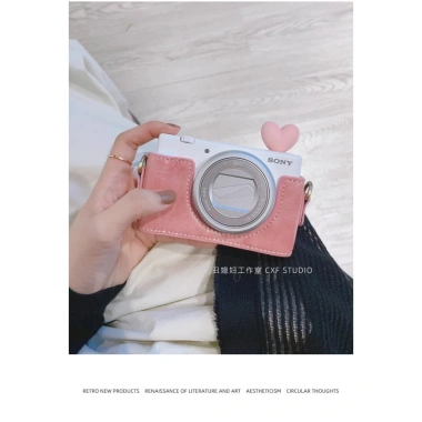 Đế Bảo Vệ Camera Sony ZV-1M2 ZV1F Đa Năng Màu Hồng - Phù Hợp ZVE10 Thế Hệ 2