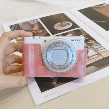 Đế Bảo Vệ Camera Sony ZV-1M2 ZV1F Đa Năng Màu Hồng - Phù Hợp ZVE10 Thế Hệ 2