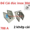 Đế Cài Gác Sen Gác Xịt Vệ Sinh Inox 304 – Chất Lượng Cao, Giá Ưu Đãi 41.730₫ 4