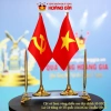 Đế Cắm Cờ Bàn Làm Việc - Vải Lụa 2 Lớp Bền Đẹp, Quà Tặng Hoàng Gia 598.000 VND 3