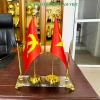 Đế Cắm Cờ Bàn Làm Việc - Vải Lụa 2 Lớp Bền Đẹp, Quà Tặng Hoàng Gia 598.000 VND 5