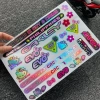 Đề can phản quang Hello Kitty mũ bảo hiểm xe máy, giảm giá 77.000 đồng
