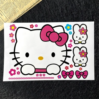 Đề can phản quang Hello Kitty mũ bảo hiểm xe máy, giảm giá 77.000 đồng 6 Đề can phản quang Hello Kitty mũ bảo hiểm xe máy, giảm giá 77.000 đồng 6