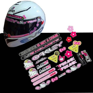 Đề can phản quang Hello Kitty mũ bảo hiểm xe máy, giảm giá 77.000 đồng 9 Đề can phản quang Hello Kitty mũ bảo hiểm xe máy, giảm giá 77.000 đồng 9