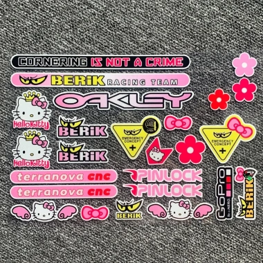 Đề can phản quang Hello Kitty mũ bảo hiểm xe máy, giảm giá 77.000 đồng 11 Đề can phản quang Hello Kitty mũ bảo hiểm xe máy, giảm giá 77.000 đồng 11