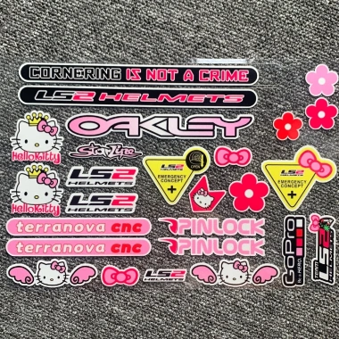 Đề can phản quang Hello Kitty mũ bảo hiểm xe máy, giảm giá 77.000 đồng 12 Đề can phản quang Hello Kitty mũ bảo hiểm xe máy, giảm giá 77.000 đồng 12