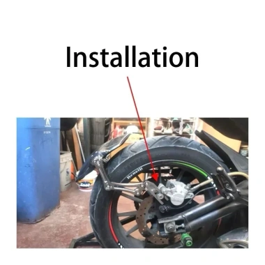 Dè chắn bùn nhựa carbon CNC, tay nhôm chắc chắn, gắn xe điện phân khôi lớn - Giảm giá 145k