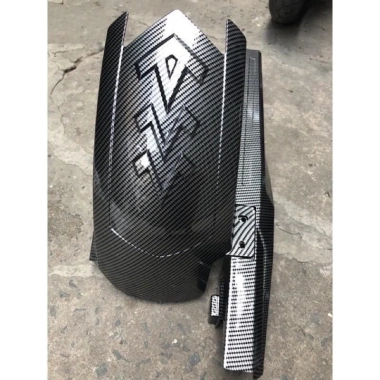 Dè Chắn Bùn Sau WINNER X V2-V3 CarBon Nhựa Đen - Giá 150k, Chống bùn, Dễ lắp