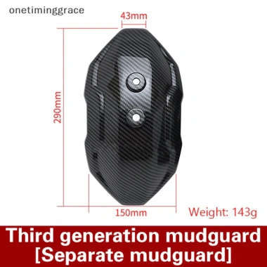 Dè chắn bùn, tấm chắn bùn Vân carbon thế hệ 3 cho xe điện, bảo vệ bánh, giá 150.000₫