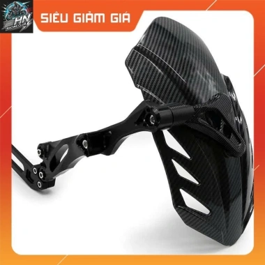 Dè chắn bùn V4 sợi carbon CNC - Vân đẹp, giá ưu đãi 239k cho xe điện